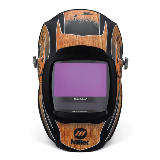 Miller Digital Infinity Welding Helmet w/ ClearLight 4x Lens, Outdoorsman