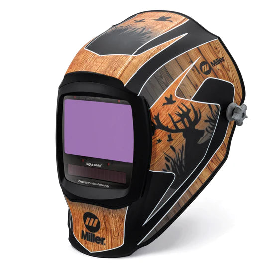 Miller Digital Infinity Welding Helmet w/ ClearLight 4x Lens, Outdoorsman