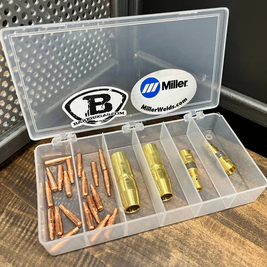 MIG Consumable Kit for Miller MDX-100 Gun, .030 / .035 Wire